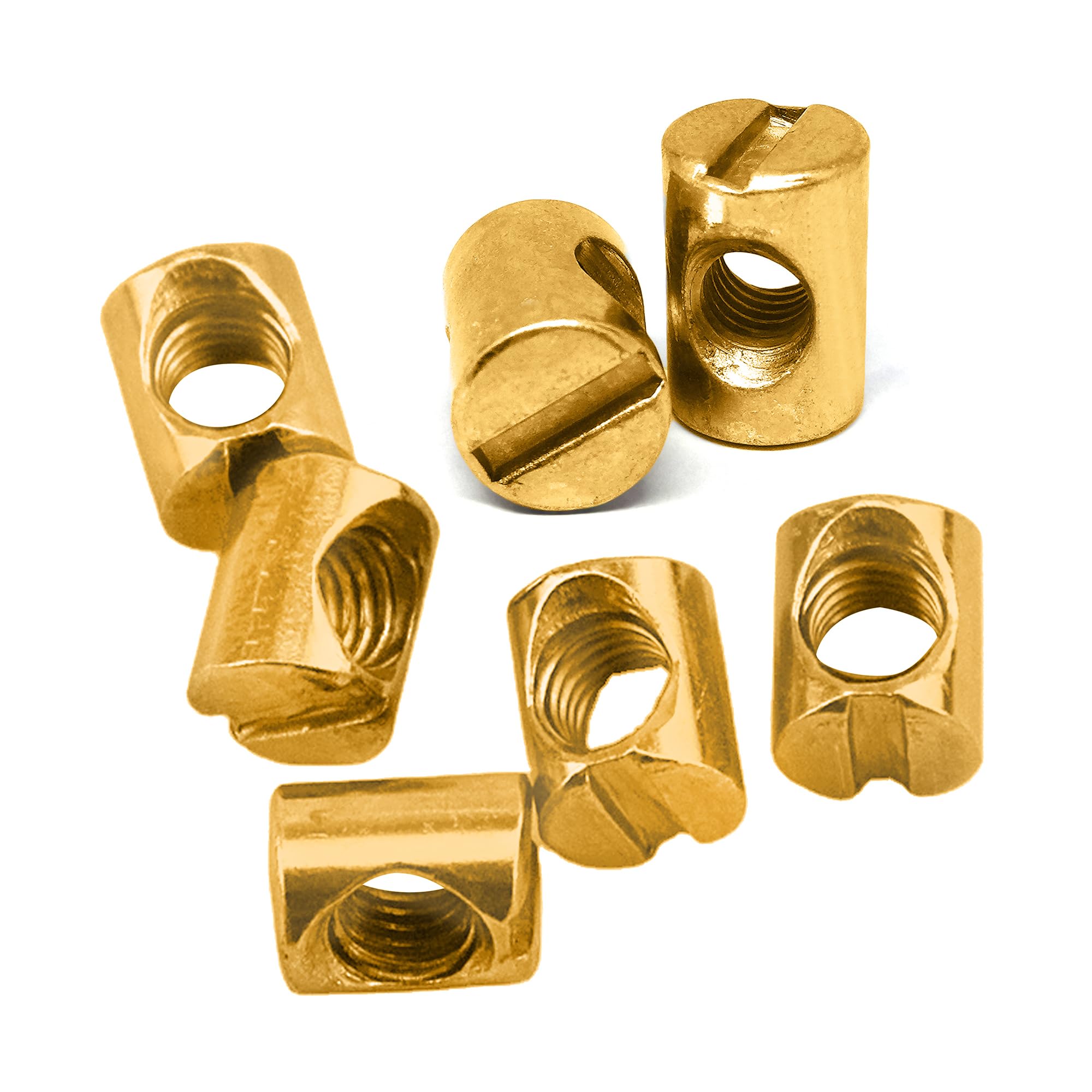 Rely®⇒VP INDUSTRIES (Pcs-25) M6x13 mm Cylinder Barrel Nut